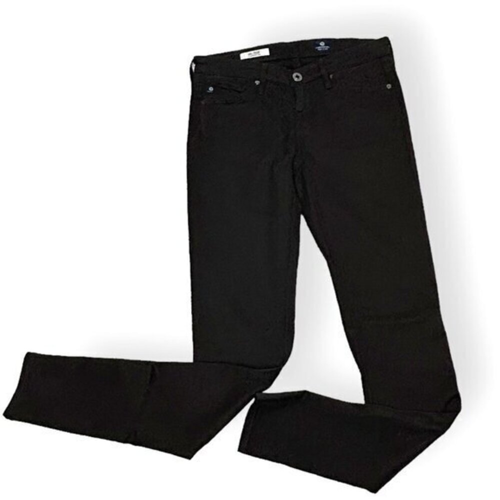 AG Adriano Goldschmied Cigarette Stilt Denim Skinny Jeans Pants in Brown Size 25